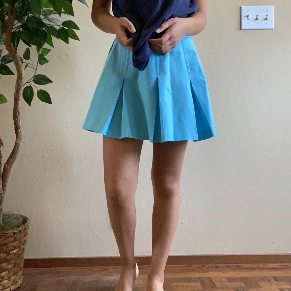 Vintage Blue Tennis Skirt